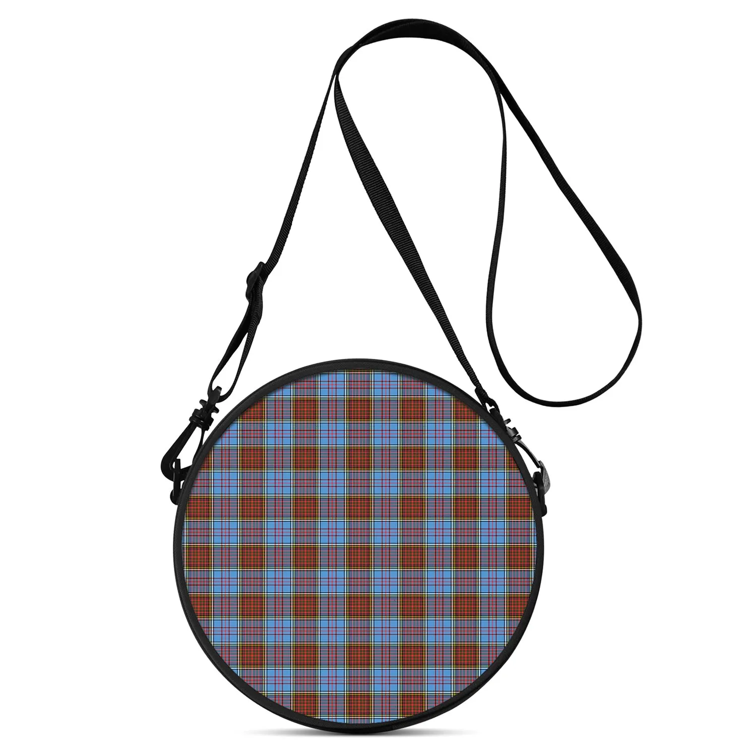 Anderson Modern Tartan Round Satchel Bags