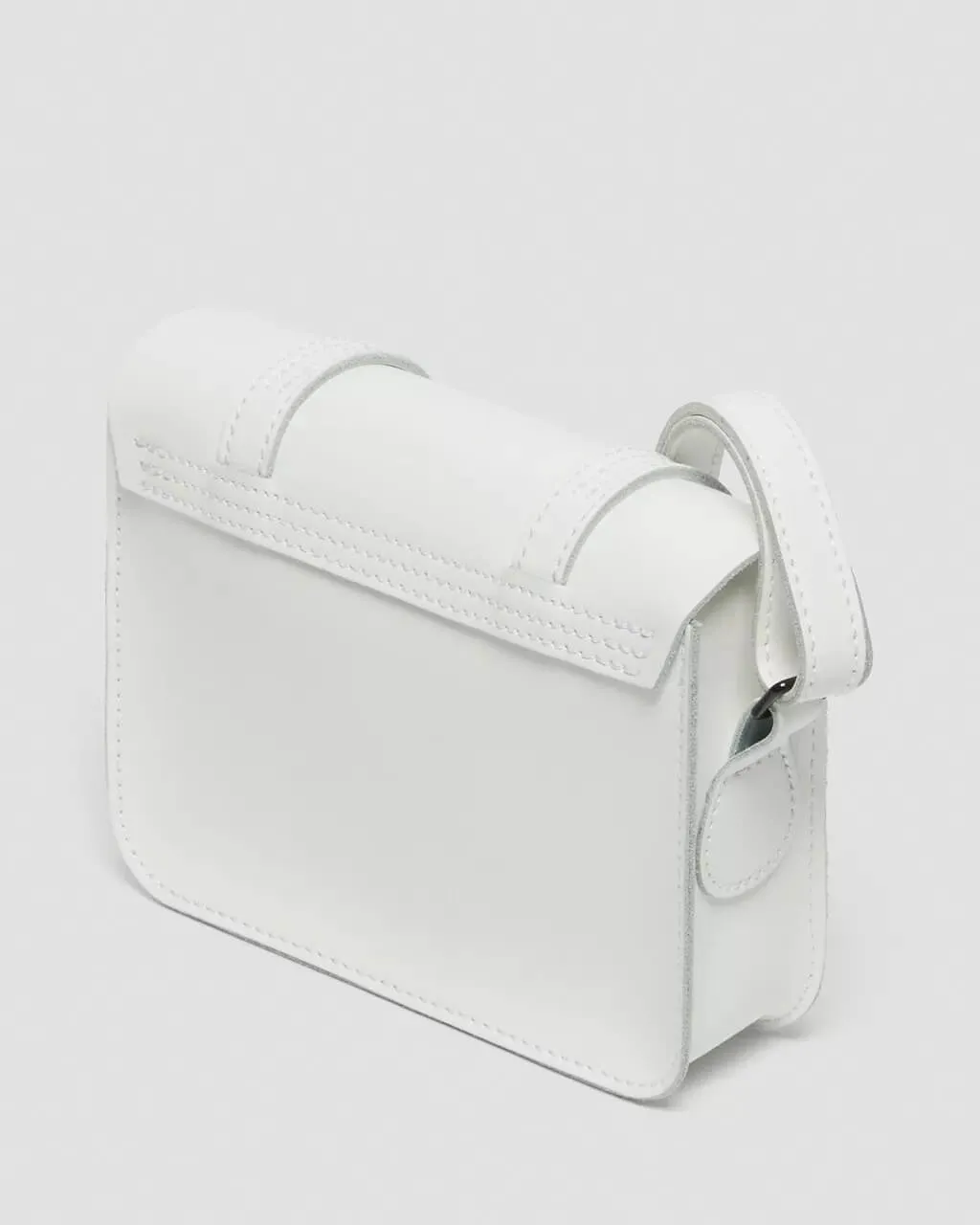 Bag Dr. Martens 7 Inch Leather Crossbody, white