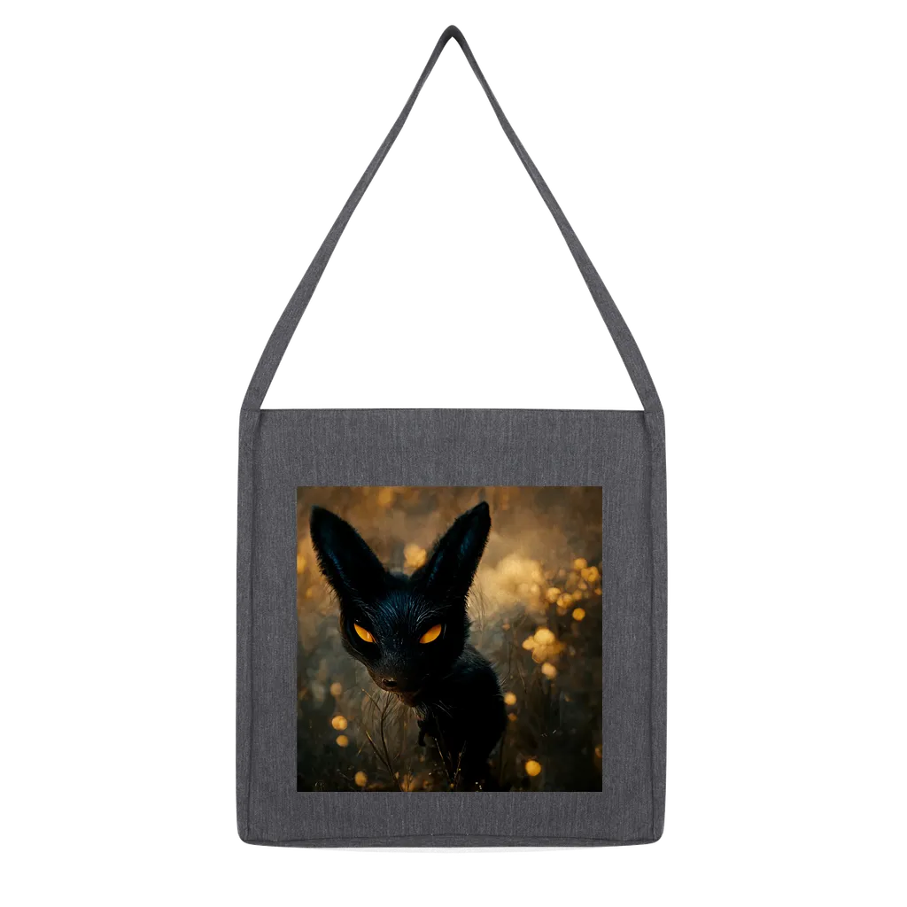 Black and Orange Kitty Cat Classic Tote Bag