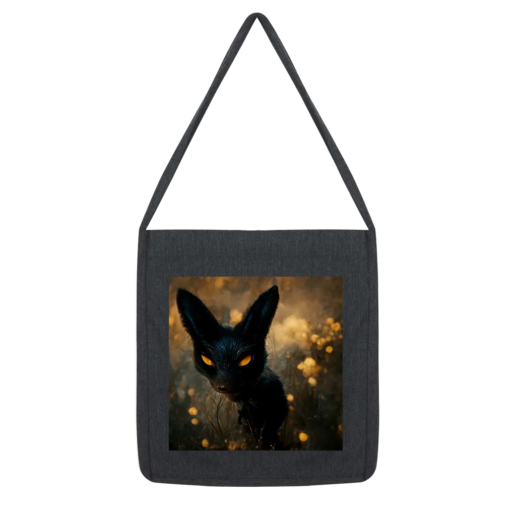 Black and Orange Kitty Cat Classic Tote Bag