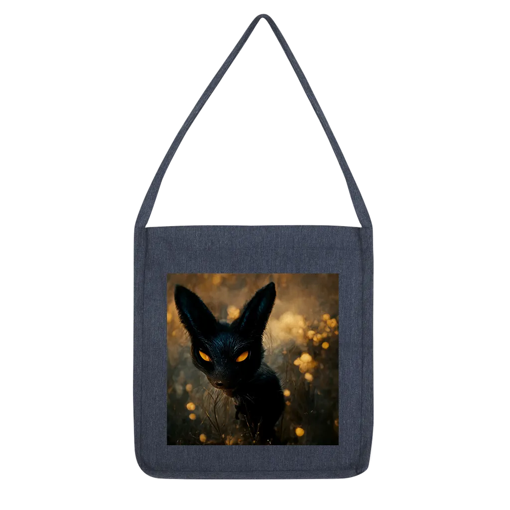 Black and Orange Kitty Cat Classic Tote Bag