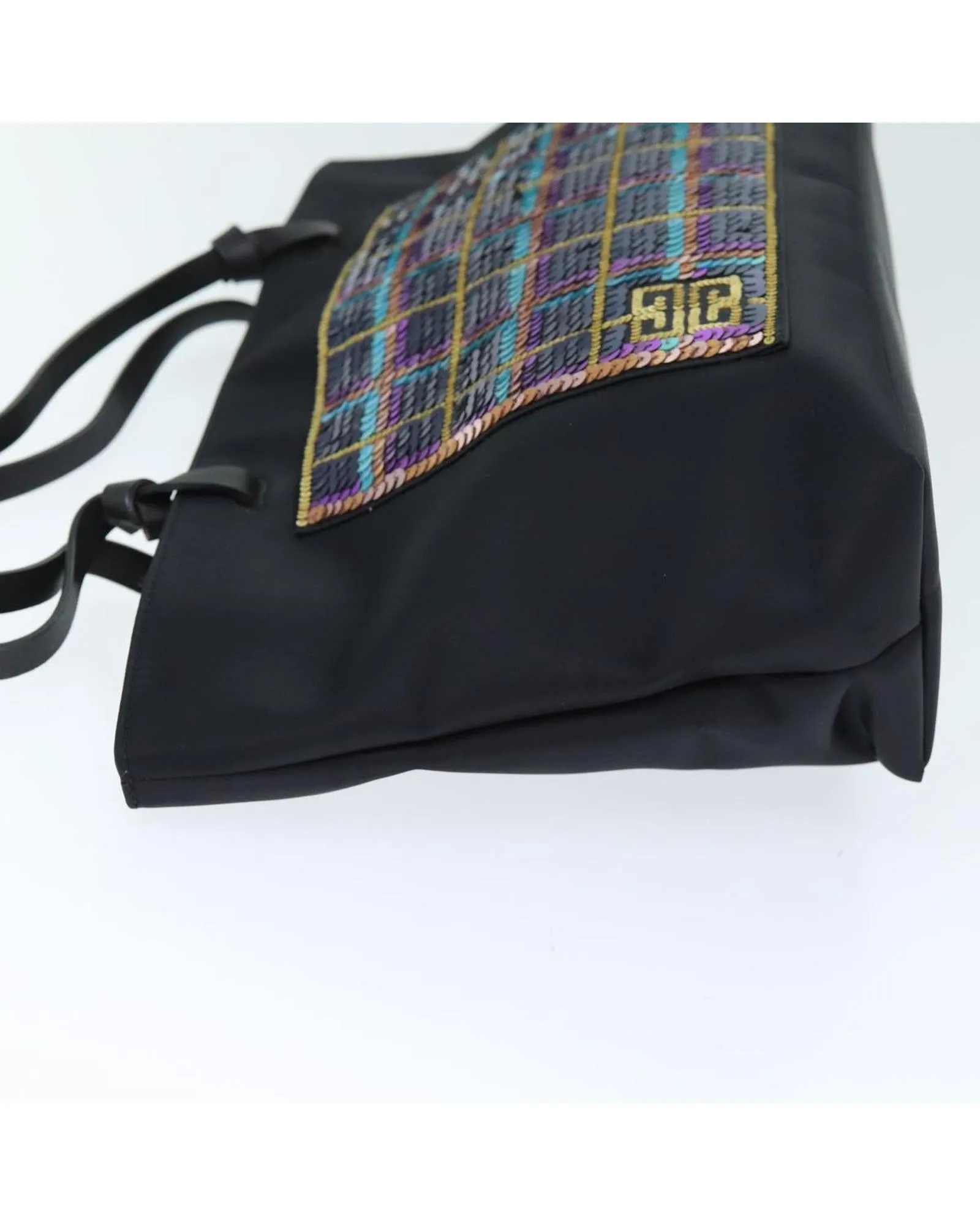 Black Nylon Tote Bag with Accessory - Givenchy