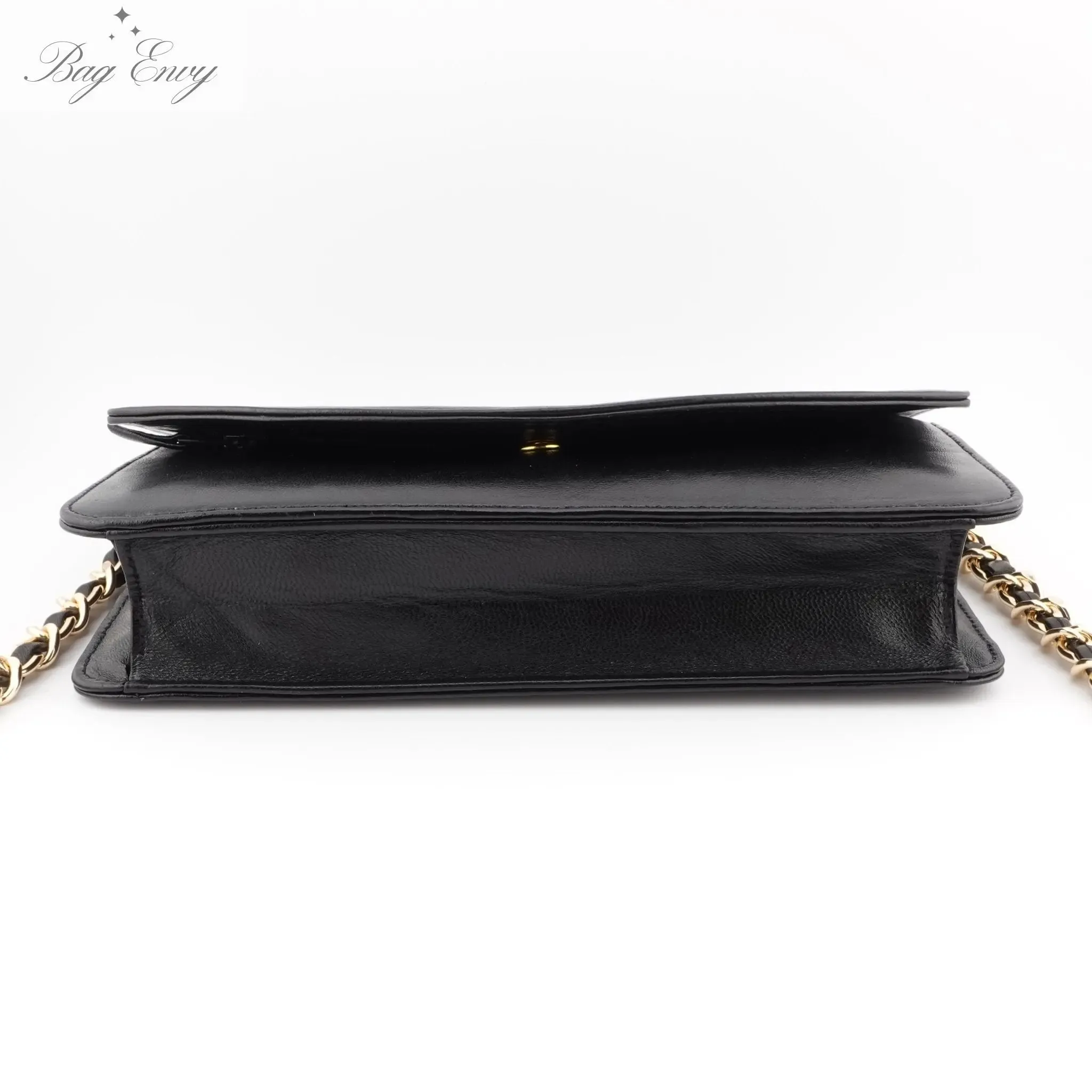 CHANEL Lambskin Timeless Clutch on Chain