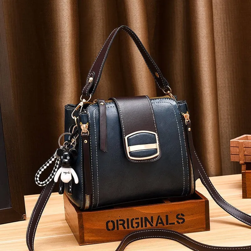 chic leather delicate elegant fashion joker shoulder bag