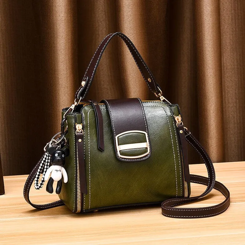 chic leather delicate elegant fashion joker shoulder bag