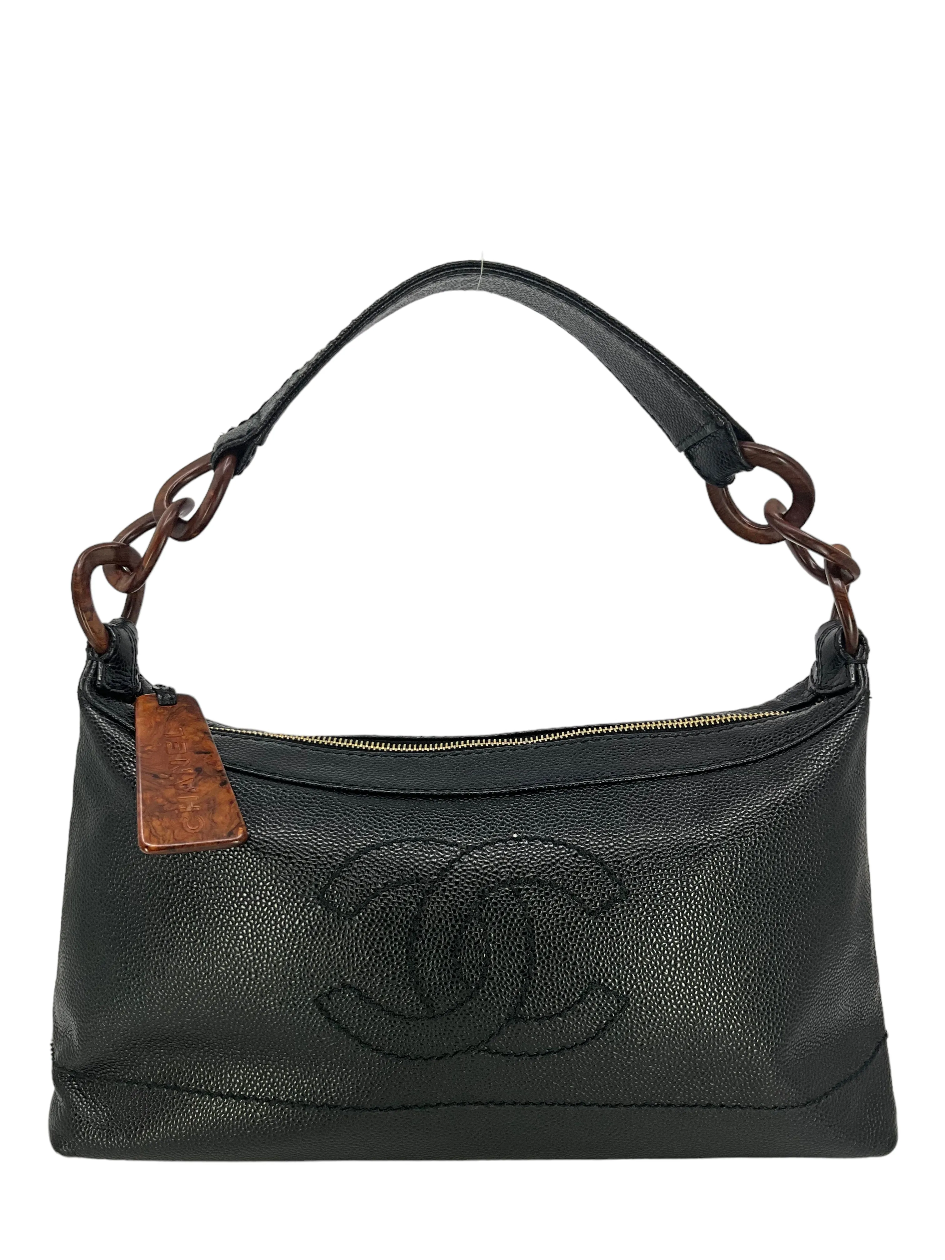 CL Vintage Timeless CC Tortoise Shell Bag