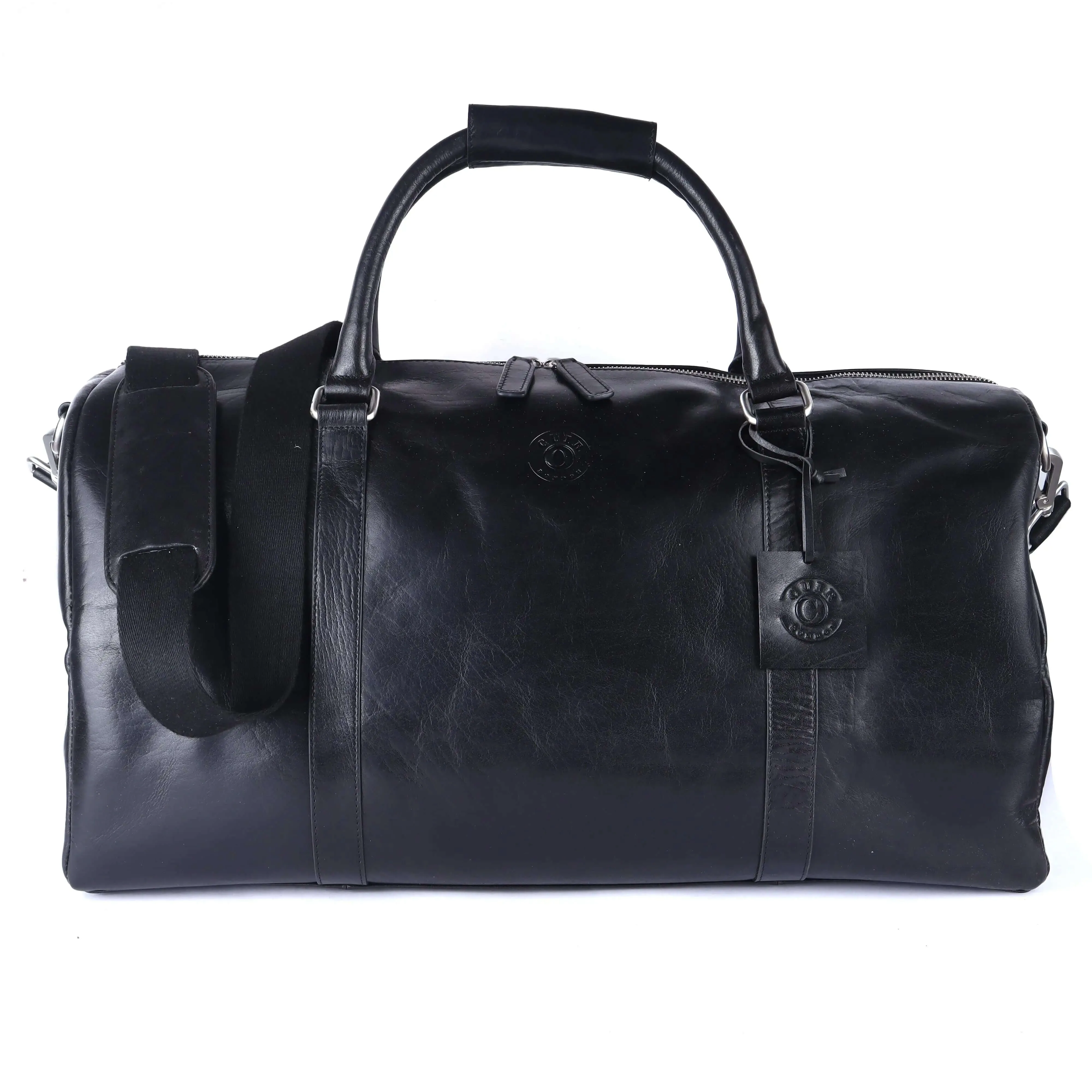 Classic Black Gym Duffle Bag