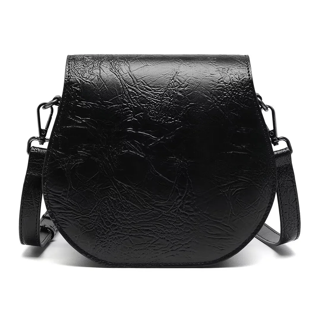 Classic Shell Cow Leather Bag