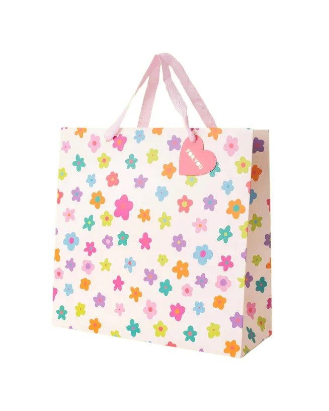 Colorful Mini Flowers Gift Bags