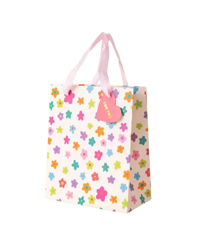 Colorful Mini Flowers Gift Bags