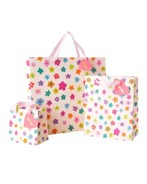 Colorful Mini Flowers Gift Bags