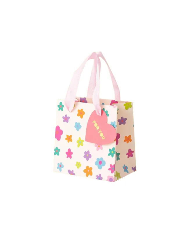 Colorful Mini Flowers Gift Bags