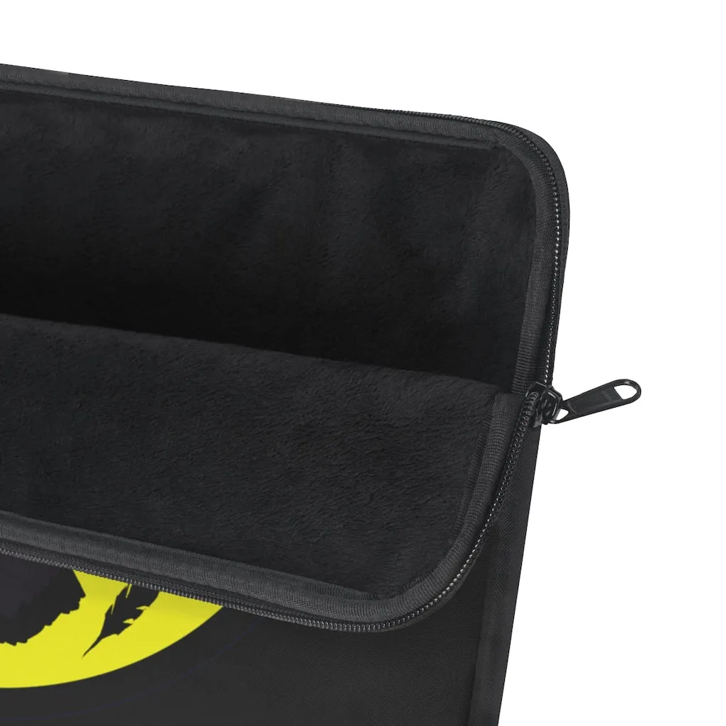 Crowgodshi First Generation Laptop Sleeve, YELLOW LOGO