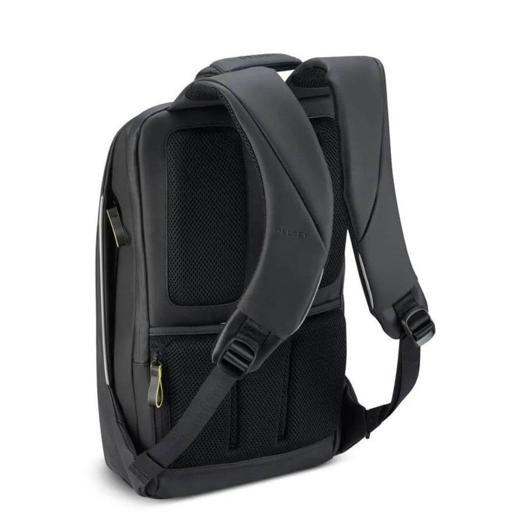 Delsey Securain 14” Laptop Backpack - Black