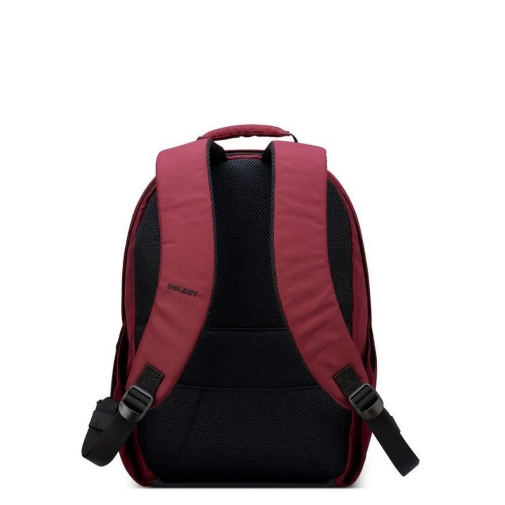 Delsey Securban 13” Laptop Backpack - Burgundy