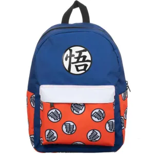 Dragon Ball Z Color Block Laptop Backpack