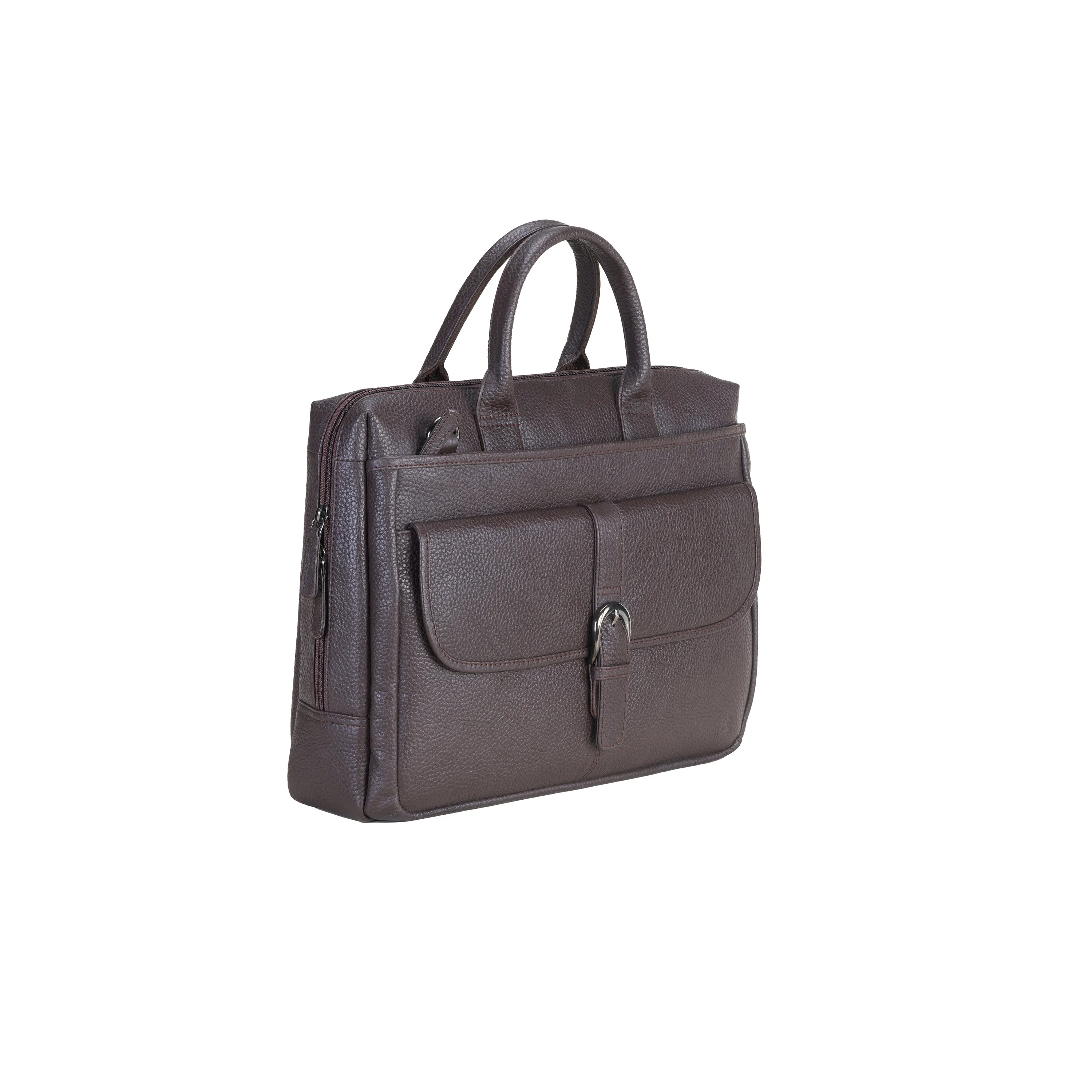 Esquire Laptop Leather Messenger Bag