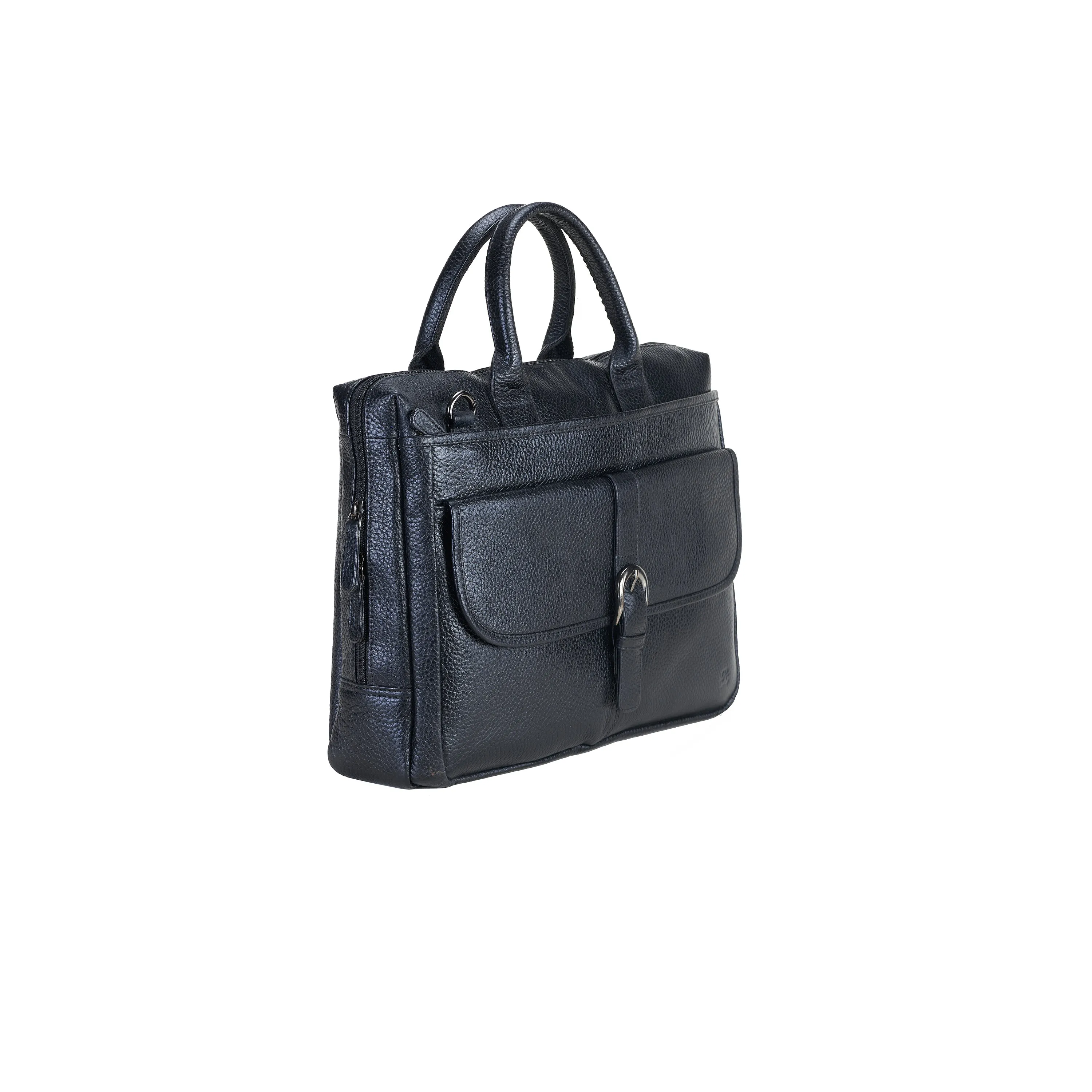 Esquire Laptop Leather Messenger Bag