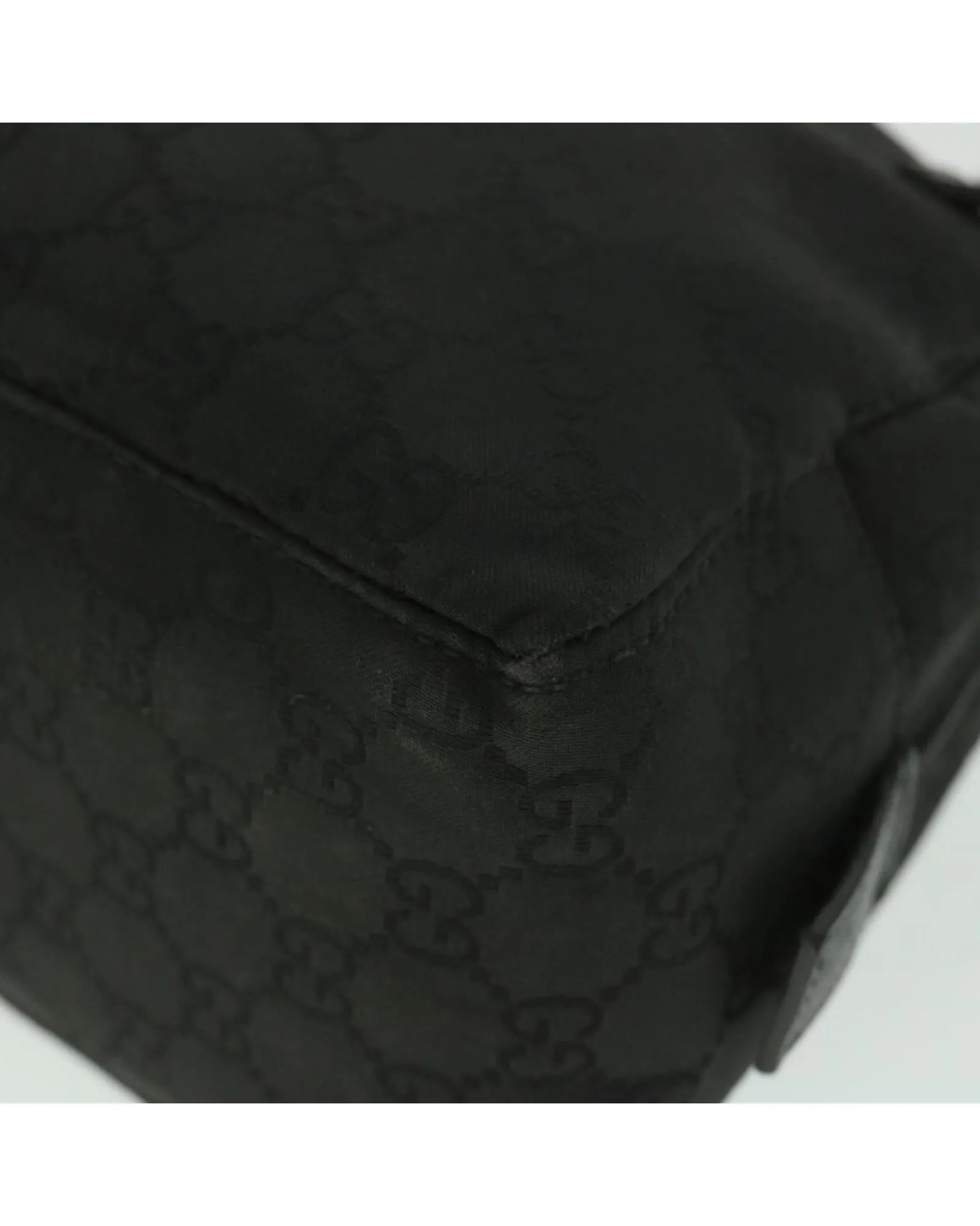 GG Canvas Clutch Bag Black