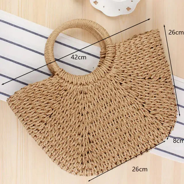 Handmade Straw Bag