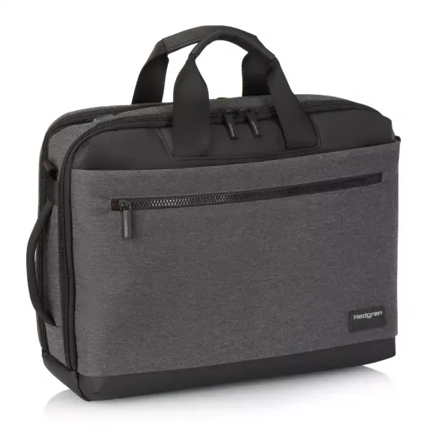 HEDGREN  Display 3 Way Briefcase/Backpack 15.6" RFID