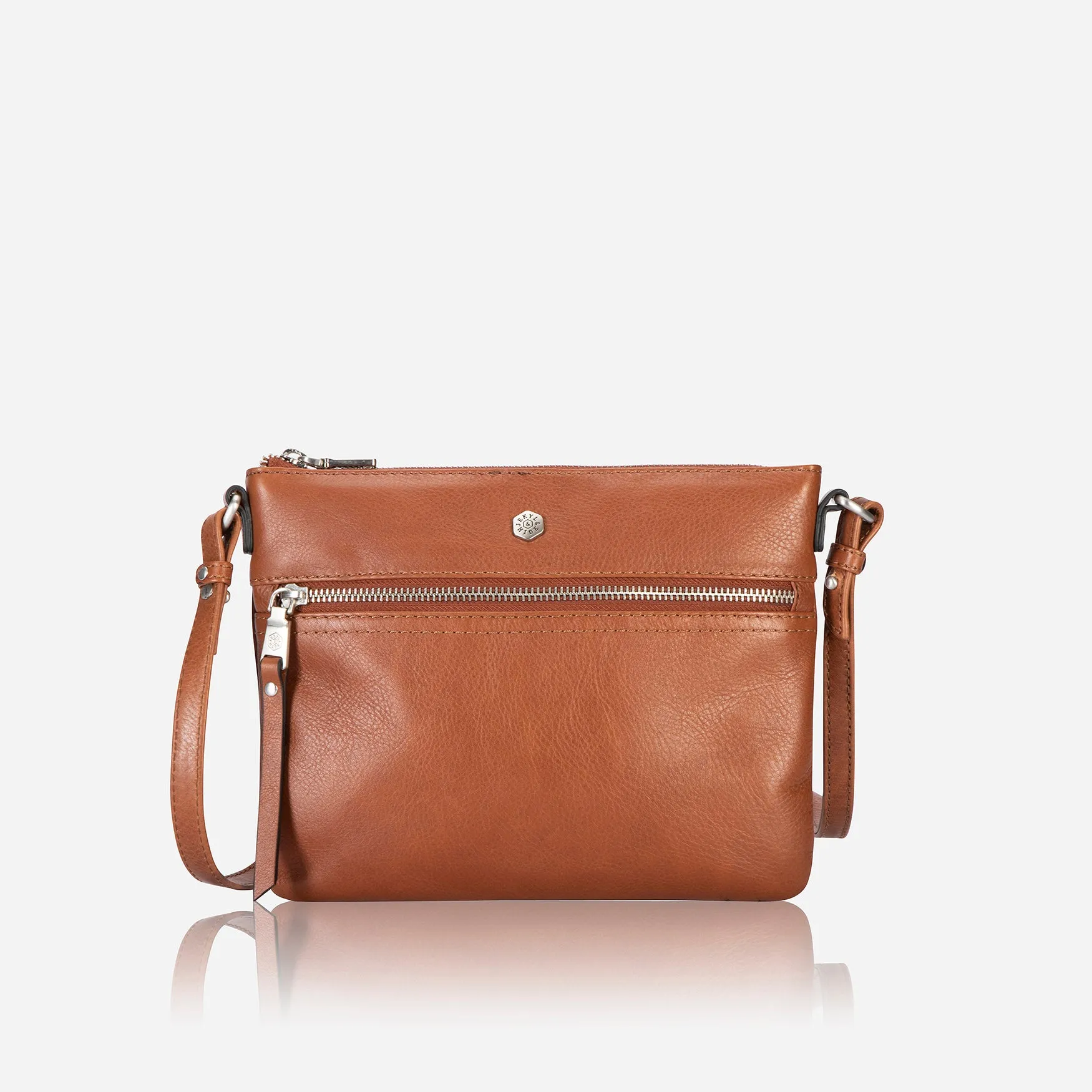 Jekyll & Hide Osaka Ladies Crossbody, Tan