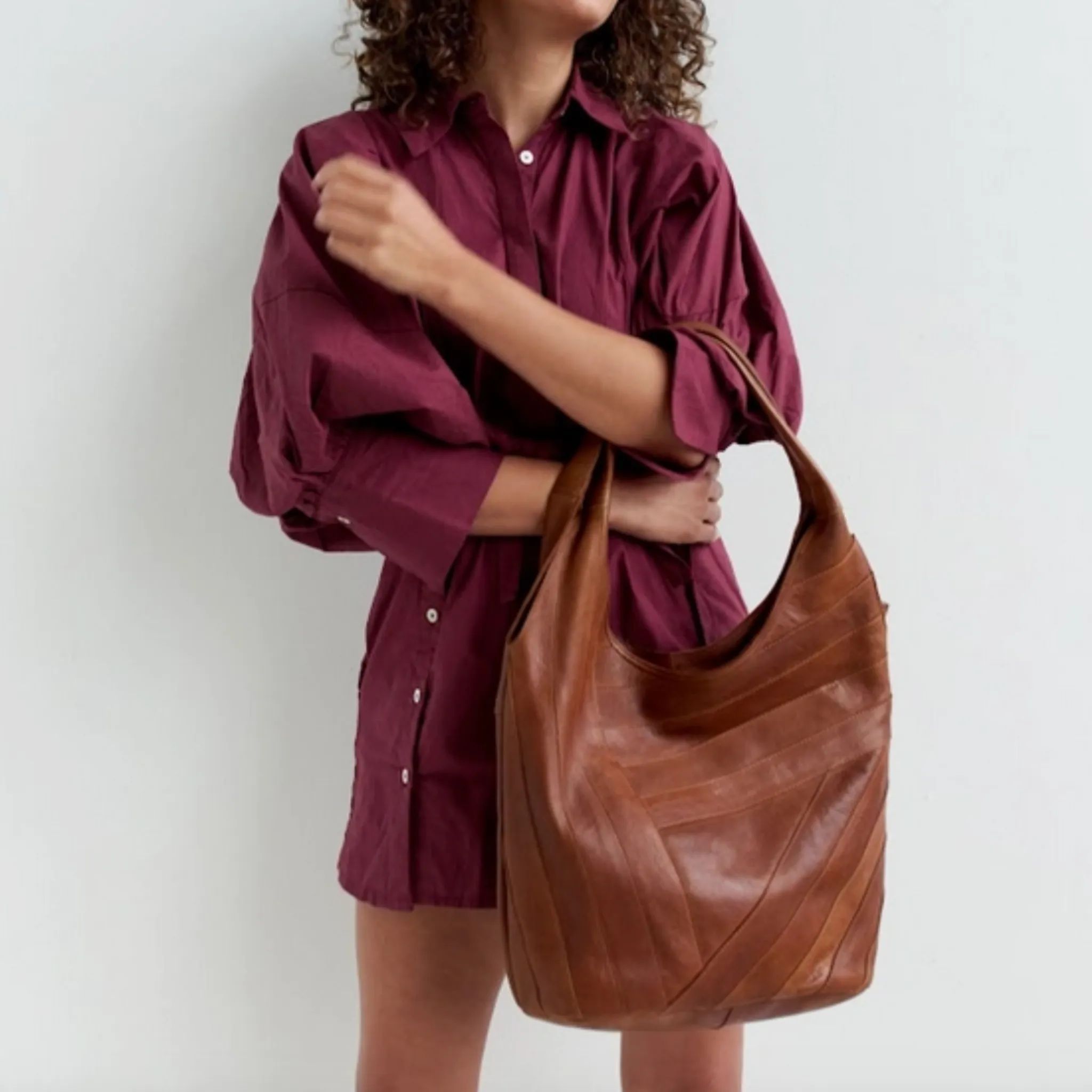 Kiki Handcrafted Leather Shoulder bag