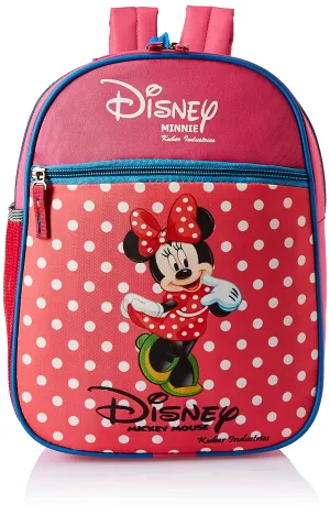 Kuber Industries Disney Mickey School Bag | Kids School Bags | Student Bookbag | School Bag for Girls & Boys | School Backpack for Kids | 2 Compartments School Bag | Small | Green