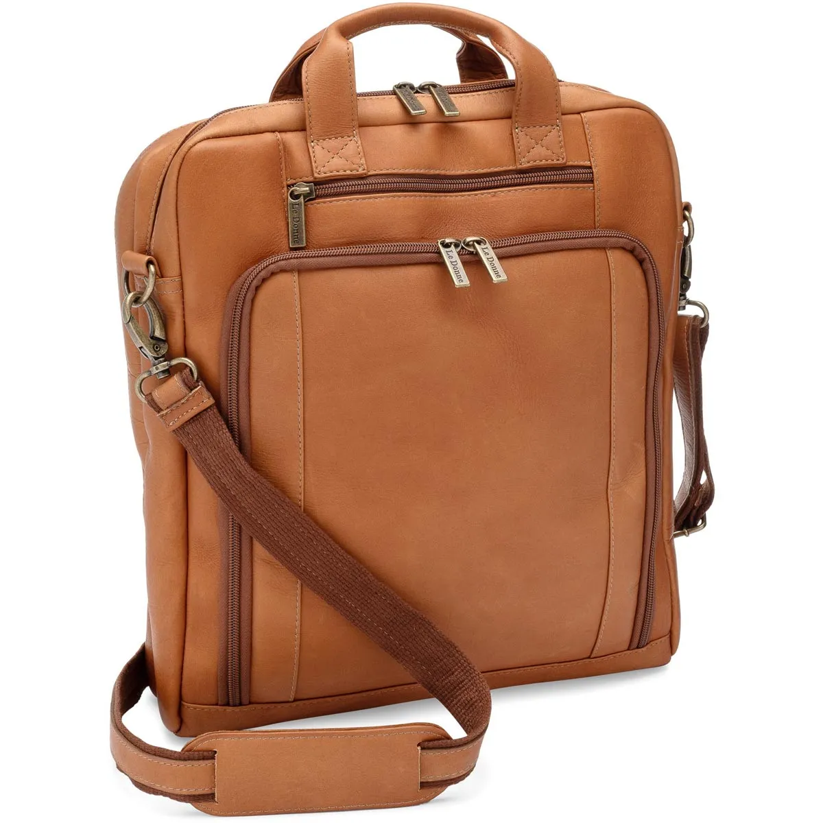 LeDonne Leather Upton Vertical Laptop Brief