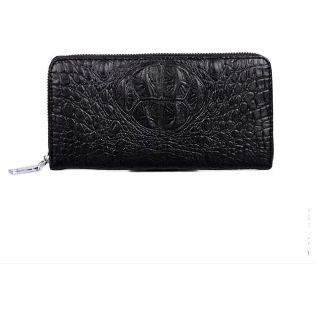 Luxury CrocStyle Business Shoulder Bag