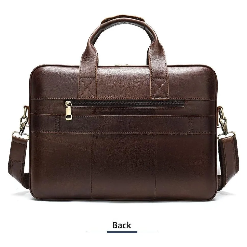 Luxury Exotic Leather Laptop Briefcase