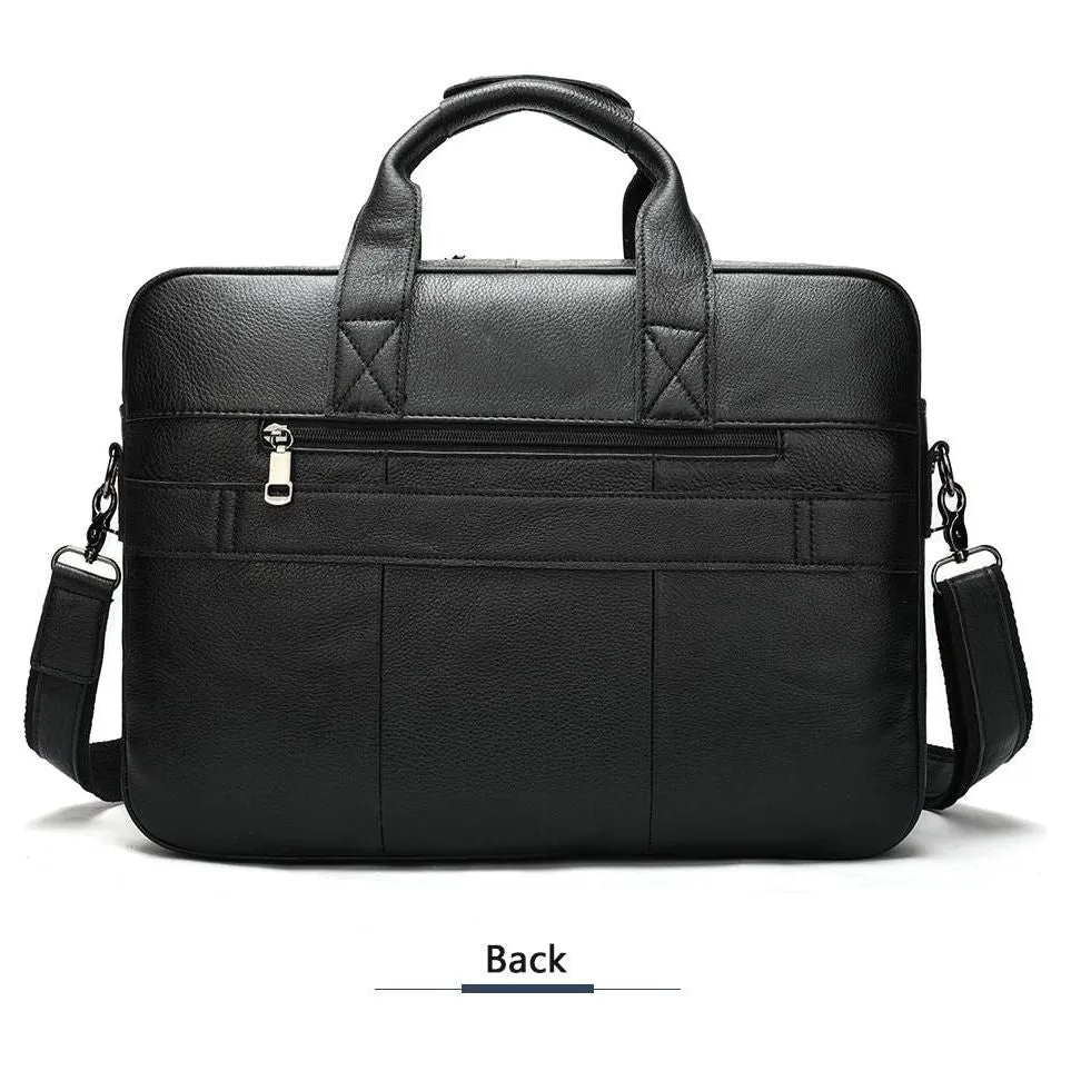 Luxury Exotic Leather Laptop Briefcase