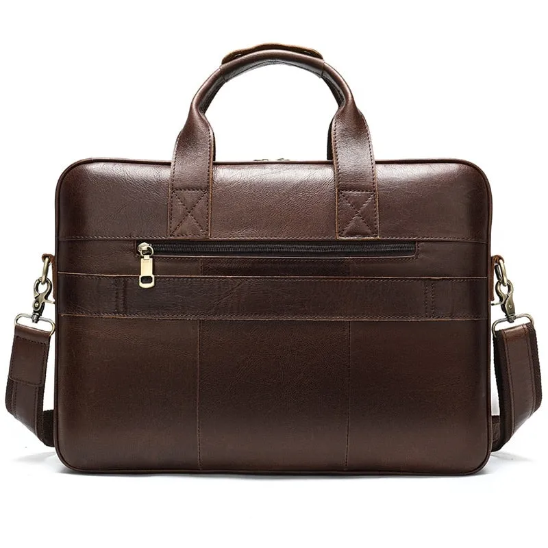 Luxury Exotic Leather Laptop Briefcase