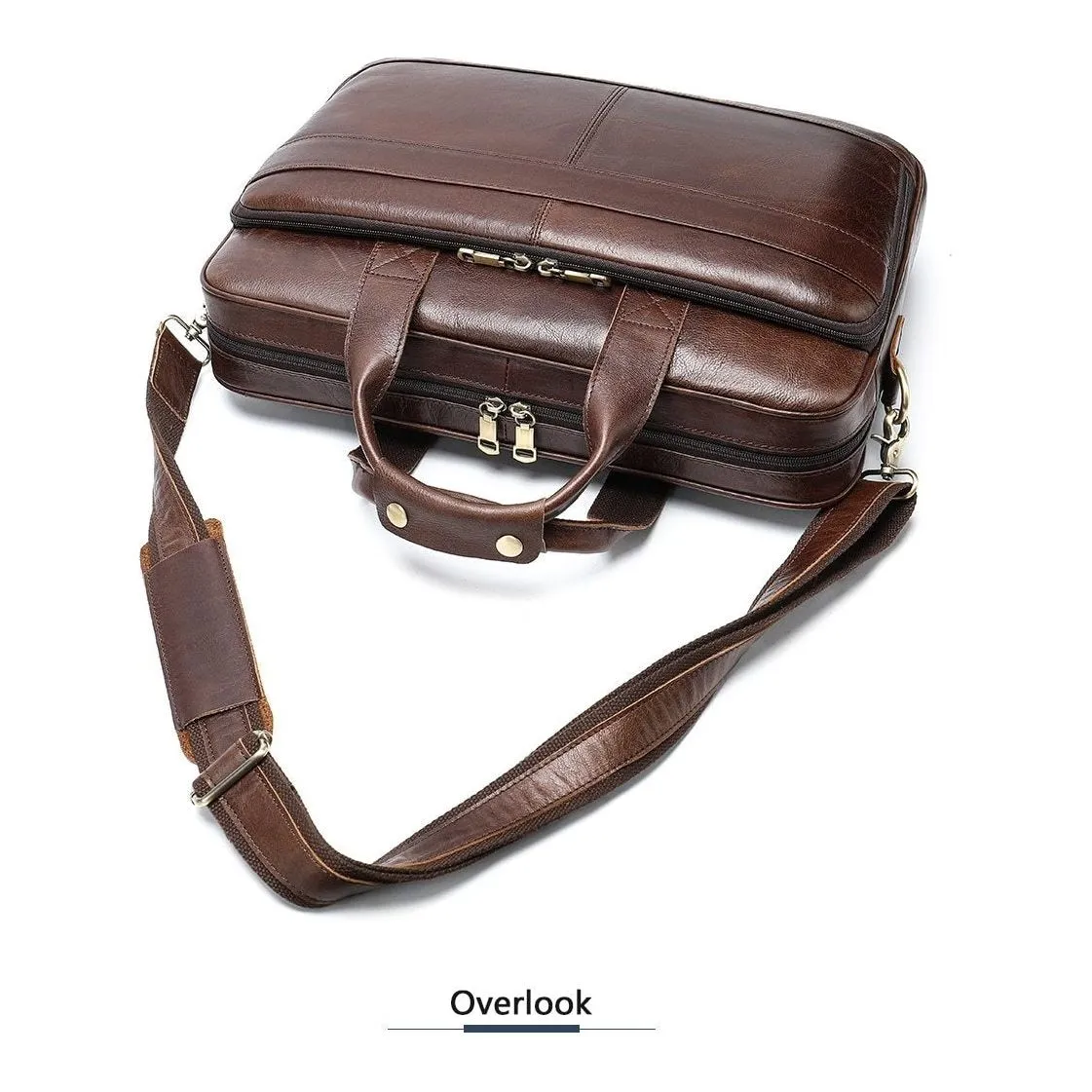 Luxury Exotic Leather Laptop Briefcase