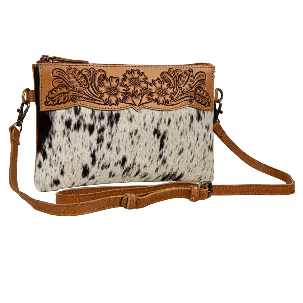 Magnolia Grove Hand-Tooled Bag