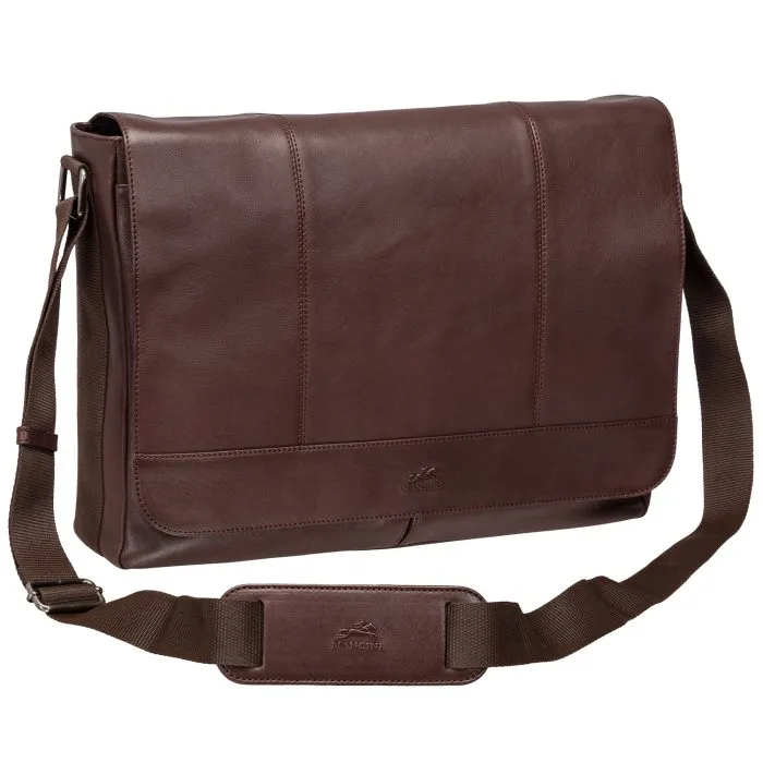 Mancini Leather Milan Messenger Bag for 15” Laptop / Tablet