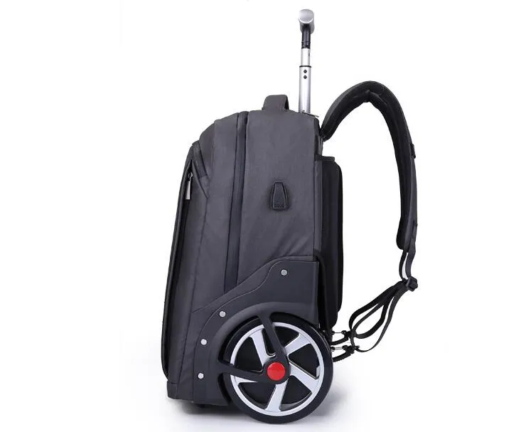 Men Business Travel Trolley Backpack