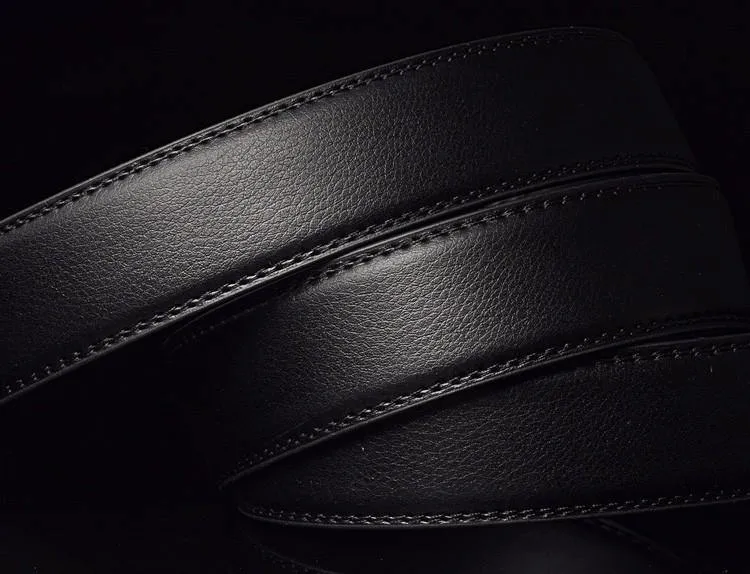 Men's Genuine Leather Adjustable Business Belt