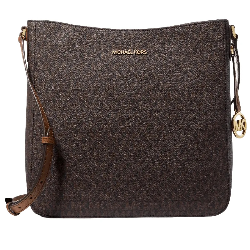 Michael Kors Jet Set Travel Messenger Bag, Brown