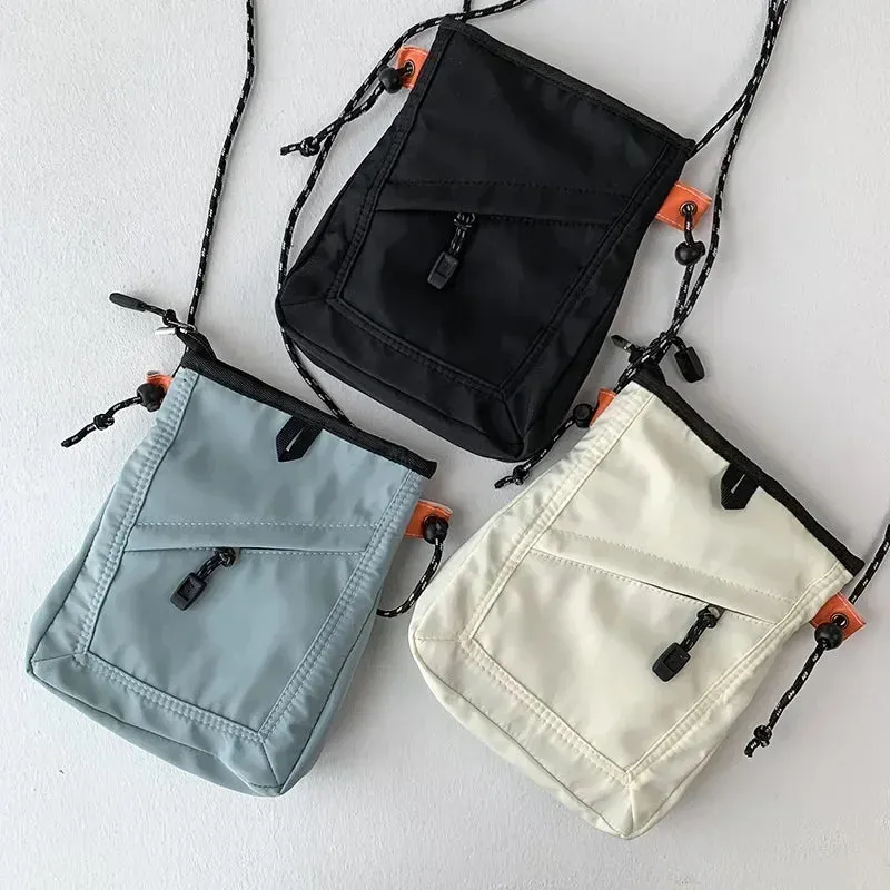 Mini Waterproof Messenger Bag Square Bag Mobile Phone Bag Mini Casual Mobile Phone Unisex Travel Square Handbag Shoulder Bags