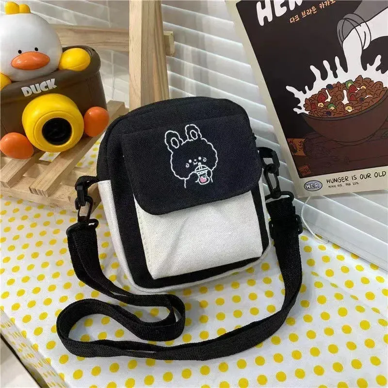 Mini Waterproof Messenger Bag Square Bag Mobile Phone Bag Mini Casual Mobile Phone Unisex Travel Square Handbag Shoulder Bags