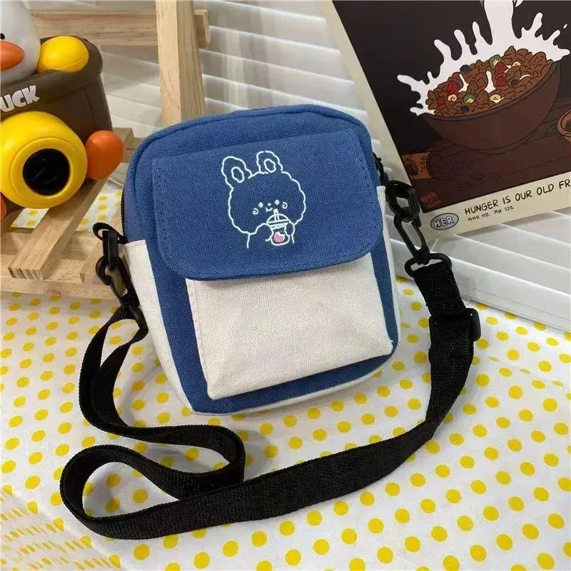 Mini Waterproof Messenger Bag Square Bag Mobile Phone Bag Mini Casual Mobile Phone Unisex Travel Square Handbag Shoulder Bags