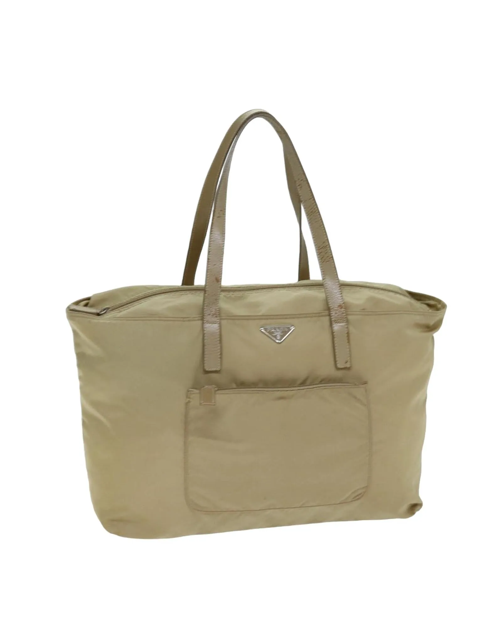 Nylon Tote Bag with Handle and Spacious Interior