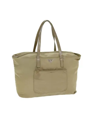 Nylon Tote Bag with Handle and Spacious Interior