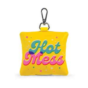 POOP BAG HOLDER: HOT MESS