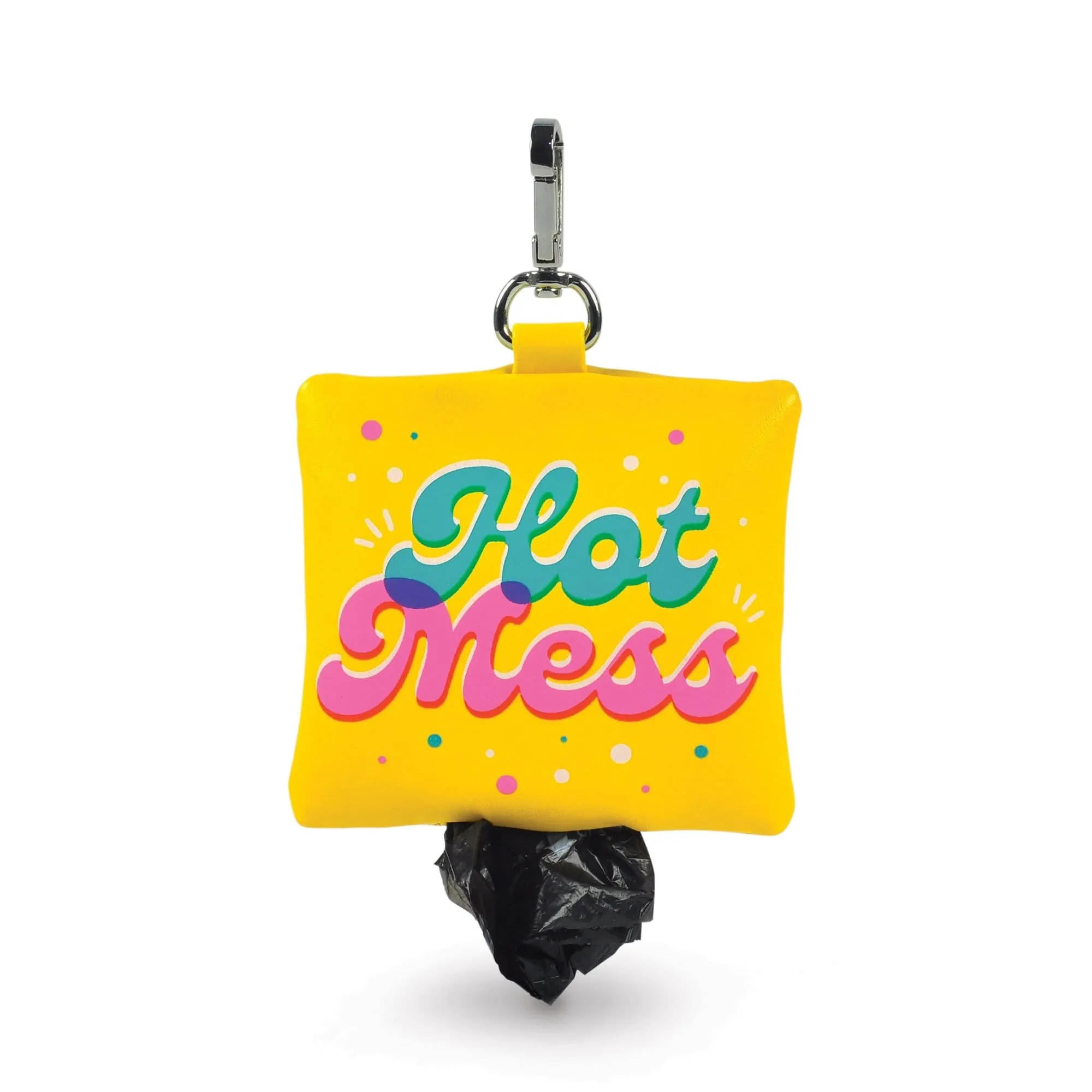 POOP BAG HOLDER: HOT MESS