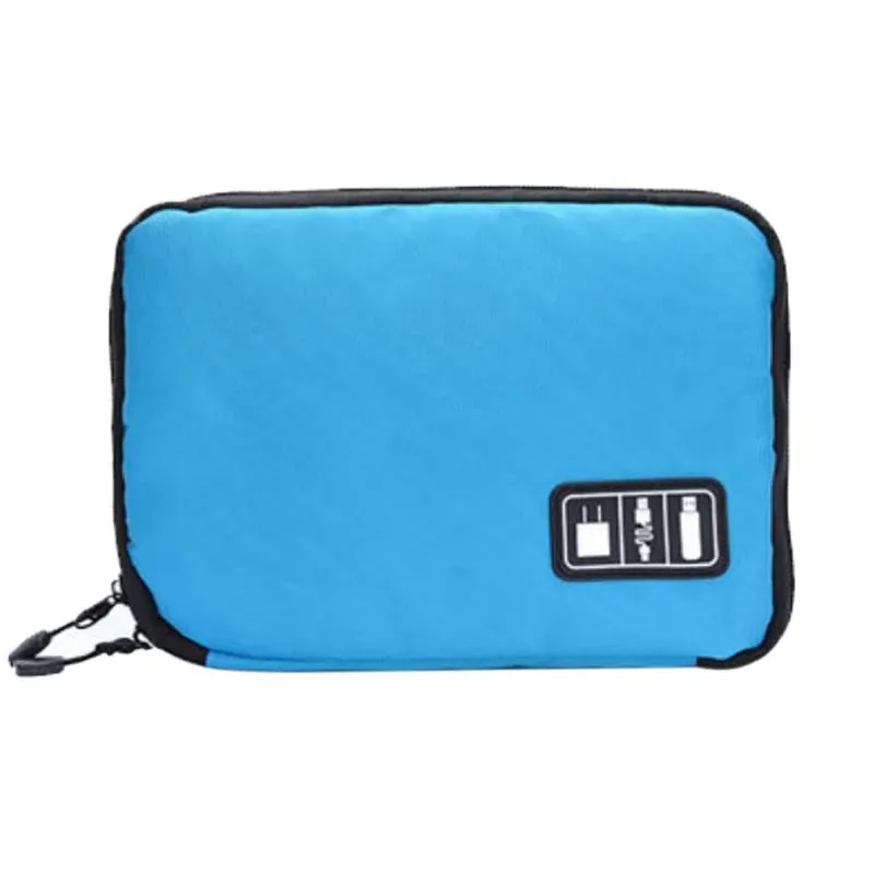 Portable and Spacious Electronic Cable Wires Travel Organizer Bags