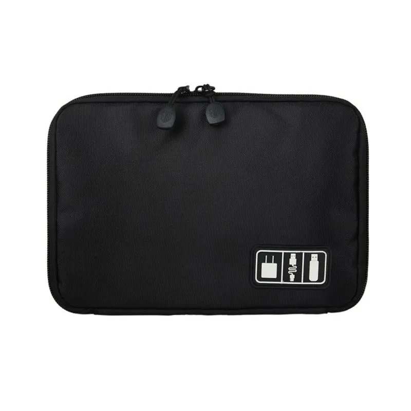 Portable and Spacious Electronic Cable Wires Travel Organizer Bags