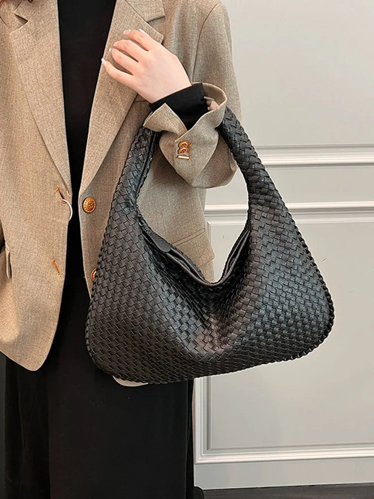 Reeve Textured Woven Bag