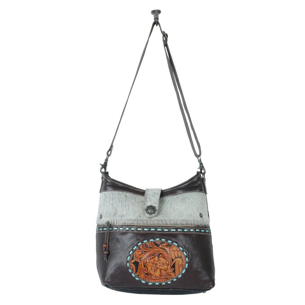 Rusted skies Hand-Tooled Bag